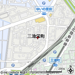 石川県金沢市三池栄町145周辺の地図