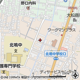 リビングタウン東金沢Ａ周辺の地図