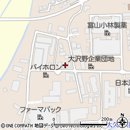 大沢野電気工事周辺の地図