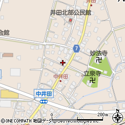 富山県富山市八尾町井田5707周辺の地図