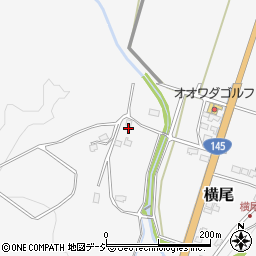 群馬県吾妻郡中之条町横尾1660周辺の地図