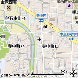 石川県金沢市寺中町ロ65周辺の地図