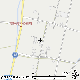 富山県南砺市安居358周辺の地図