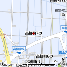 石川県金沢市高柳町（７の）周辺の地図
