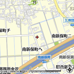 石川県金沢市南新保町ヘ37周辺の地図