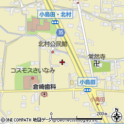 長野県長野市小島田町399周辺の地図