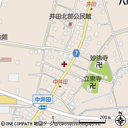 富山県富山市八尾町井田5709周辺の地図