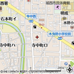 石川県金沢市寺中町ロ31周辺の地図