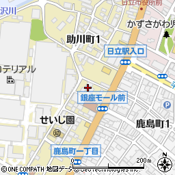 茨城県日立市助川町1丁目14-9周辺の地図