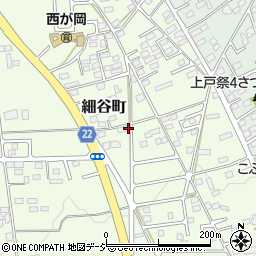 栃木県宇都宮市細谷町510周辺の地図