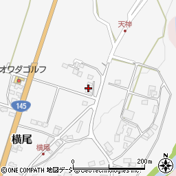 群馬県吾妻郡中之条町横尾1439周辺の地図