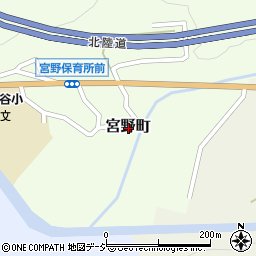 石川県金沢市宮野町周辺の地図