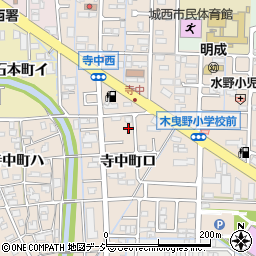 石川県金沢市寺中町ロ15-4周辺の地図