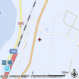 長野県大町市平簗場21501周辺の地図