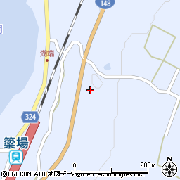 長野県大町市平簗場21501周辺の地図