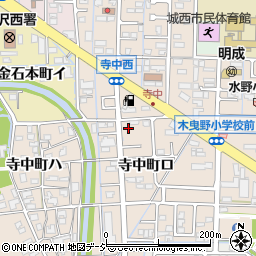 石川県金沢市寺中町ロ30周辺の地図