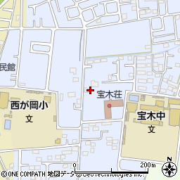 栃木県宇都宮市宝木町2丁目1092周辺の地図
