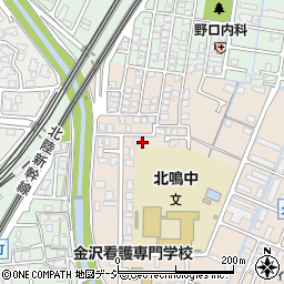 石川県金沢市小坂町北48-5周辺の地図