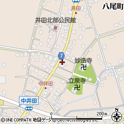 富山県富山市八尾町井田7762周辺の地図