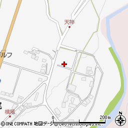 群馬県吾妻郡中之条町横尾1205周辺の地図