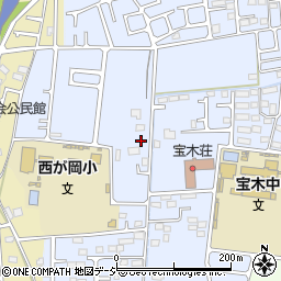 栃木県宇都宮市宝木町2丁目1075-1周辺の地図