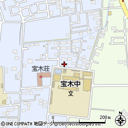 栃木県宇都宮市宝木町2丁目1093-38周辺の地図