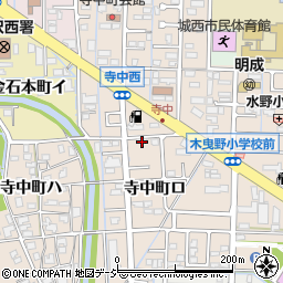 石川県金沢市寺中町ロ29周辺の地図