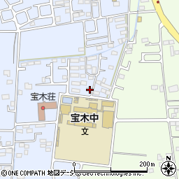 栃木県宇都宮市宝木町2丁目1093-24周辺の地図