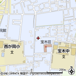 栃木県宇都宮市宝木町2丁目1092-1周辺の地図