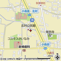 長野県長野市小島田町400周辺の地図