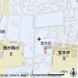 栃木県宇都宮市宝木町2丁目1093-12周辺の地図