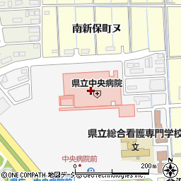 北國銀行石川県立中央病院 ＡＴＭ周辺の地図