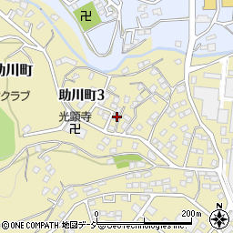 茨城県日立市助川町3丁目7-7周辺の地図