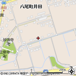 富山県富山市八尾町井田844周辺の地図