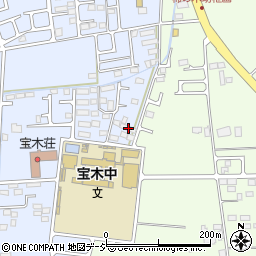 栃木県宇都宮市宝木町2丁目1093-14周辺の地図