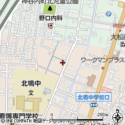 石川県金沢市小坂町北106-1周辺の地図