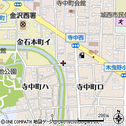 石川県金沢市寺中町ロ85周辺の地図