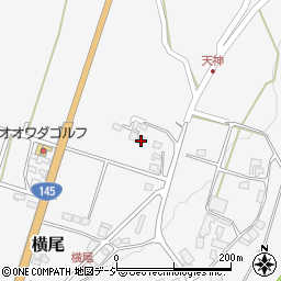 群馬県吾妻郡中之条町横尾1434-12周辺の地図