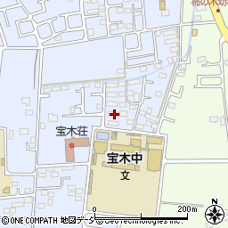 栃木県宇都宮市宝木町2丁目1093周辺の地図