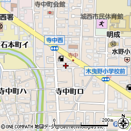 石川県金沢市寺中町ロ28-1周辺の地図