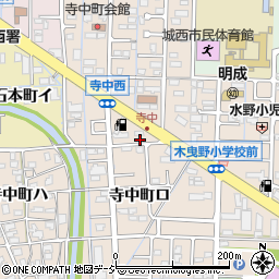 石川県金沢市寺中町ロ21周辺の地図