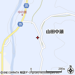 富山県富山市山田中瀬1771周辺の地図