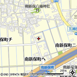 石川県金沢市南新保町ヘ40周辺の地図