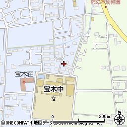 栃木県宇都宮市宝木町2丁目1093-21周辺の地図
