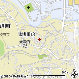 茨城県日立市助川町3丁目7-17周辺の地図