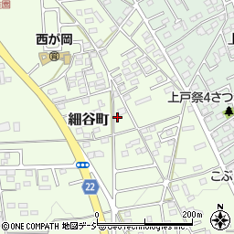 栃木県宇都宮市細谷町555-1周辺の地図