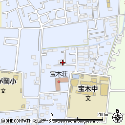 栃木県宇都宮市宝木町2丁目1093-47周辺の地図
