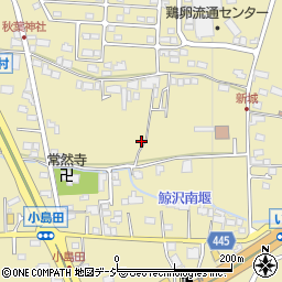 長野県長野市小島田町487周辺の地図