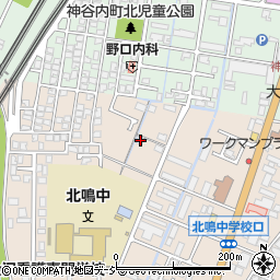 石川県金沢市小坂町北106-3周辺の地図