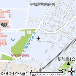 栃木県宇都宮市下岡本町2212周辺の地図